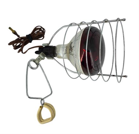 VTG Infrared Heat Lamp with Clamp--New Bulb