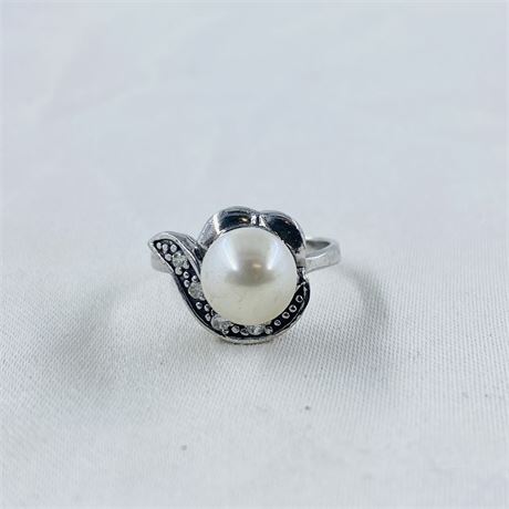 3.4g Sterling Ring Size 6.25