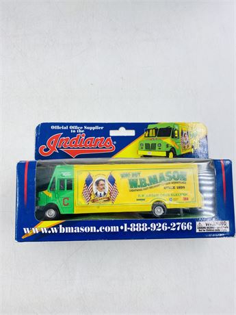 Cleveland Indians WB Mason Die Cast Delivery Truck