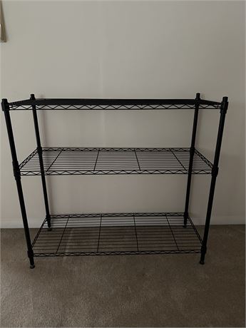 Wire Shelf Unit (third of three)