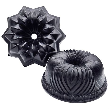 Nordic Ware Bavaria & Star Nonstick Bundt Cake Pans
