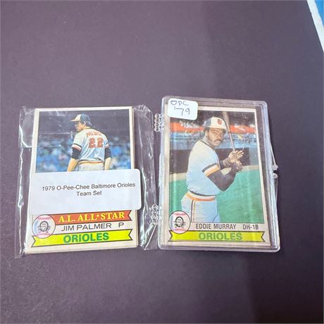 1979 O Pee Chee Baltimore Orioles Sets