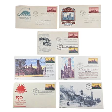 FDC 1946 & 1996 The Smithsonian