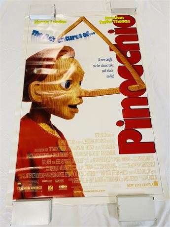 Pinocchio Original DS 27x40 Movie Poster - ROLLED