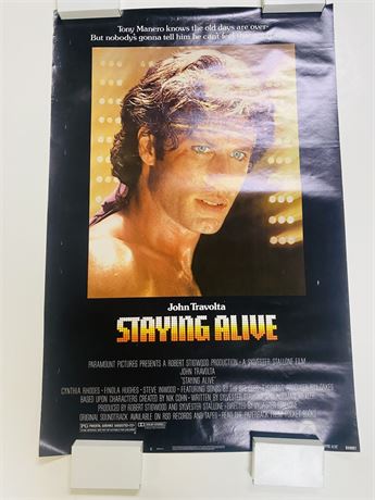Staying Alive Original 27x41 Movie Poster - Rolled