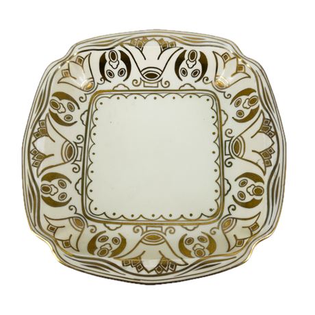 Vintage Nippon Porcelain Square Serving Dish