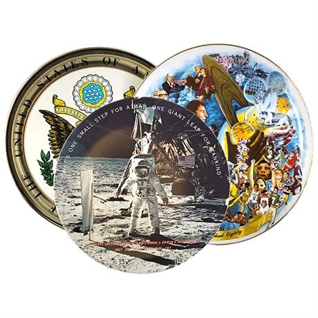 Collectible Plates, American History Themed