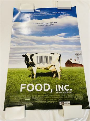 Food INC. Original DS 27x40 Movie Poster - ROLLED