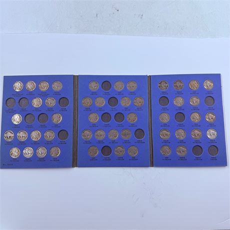 47 Coin Buffalo Nickel Collection