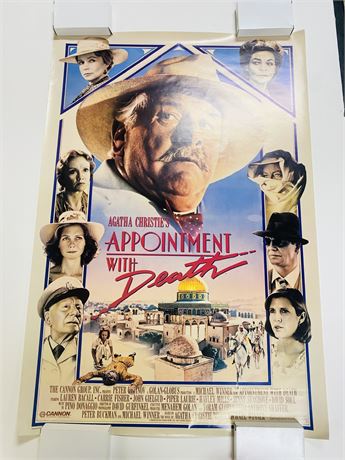 Appointment with Death Original 27x41 Movie Poster - Rolled