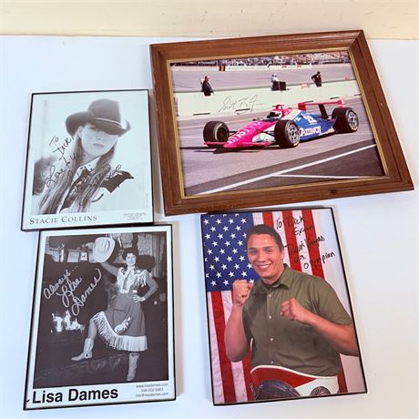 Signed Photo Lot