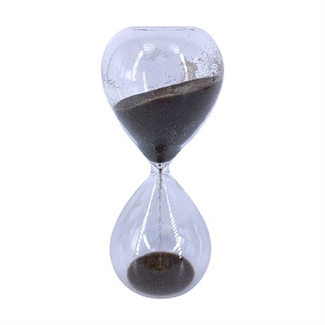Sand-filled Glass Hourglass