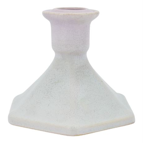 Vintage 20s Weller "Lavonia" Single Light Ceramic Candle Holder