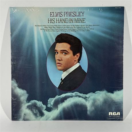 Sealed Elvis Presley "His Hand In Mine" LP