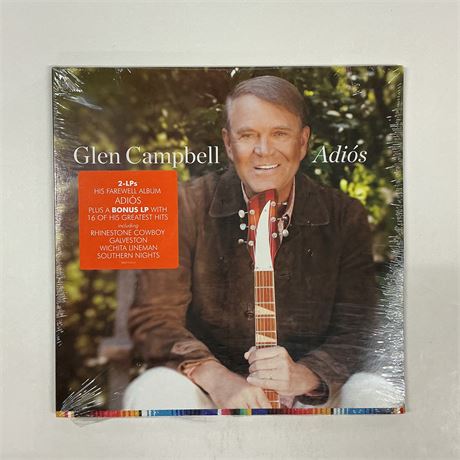 Glen Campbell Adios Sealed Vinyl Record