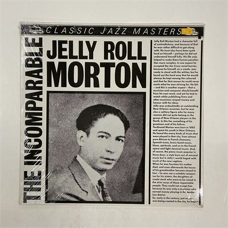 The Incomparable Jelly Roll Morton Sealed Vinyl Record
