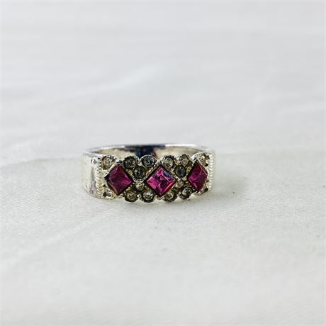3.3g Sterling Ring Size 7.75