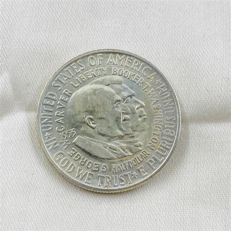 BU 1953-D George Washington Carver Half Dollar
