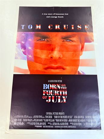 Born on the Fourth of July Original DS Rolled 27x40 Movie Poster