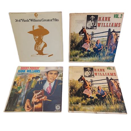 Vintage Vinyl Classic Country Record Lot, 12"