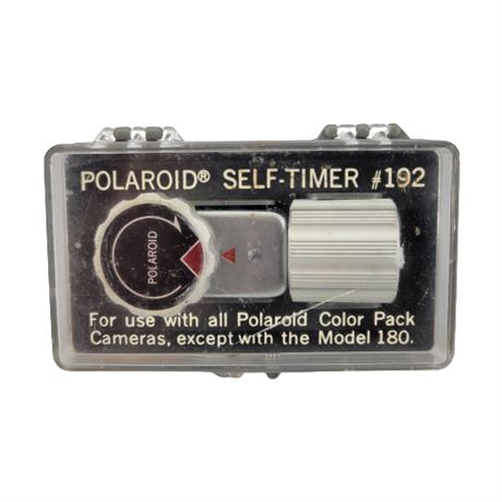 Vintage Polaroid Self-Timer #192
