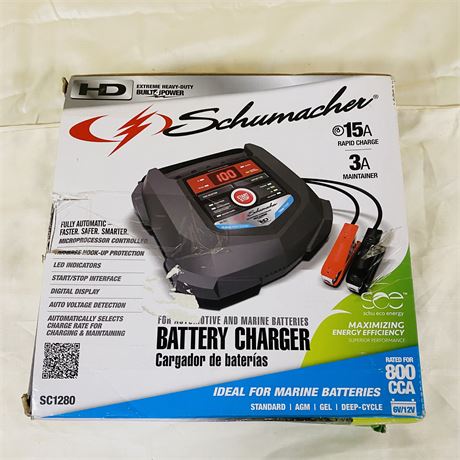 Schumacher Battery Charger + Starter