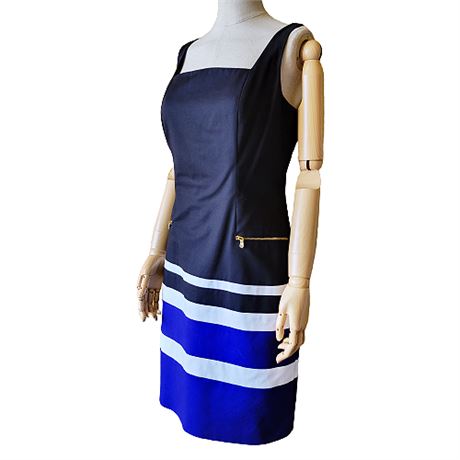 Lauren Ralph Lauren Colorblock Stripe Dress