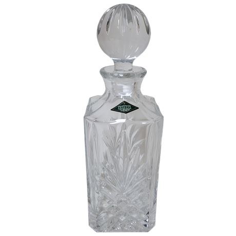 Shannon Crystal Hand Crafted Decanter
