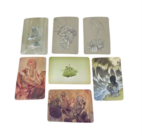 James Jean Postcards, from "XOXO:30 Postcards"