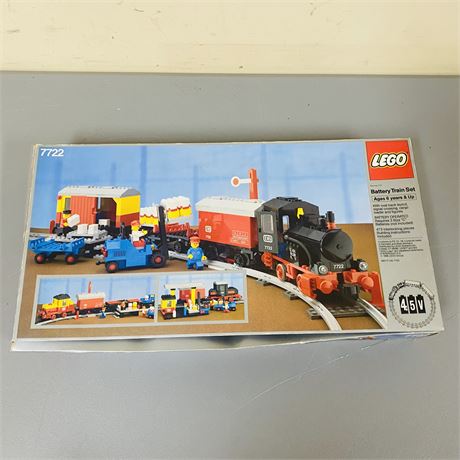 Lego 7722 Battery Train Set in Box