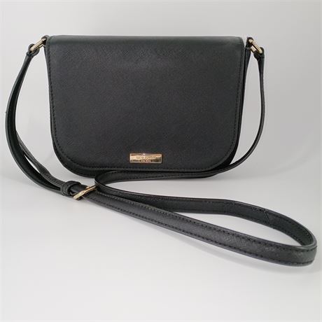 Kate Spade New York Black Crossbody Bag – Saffiano Leather