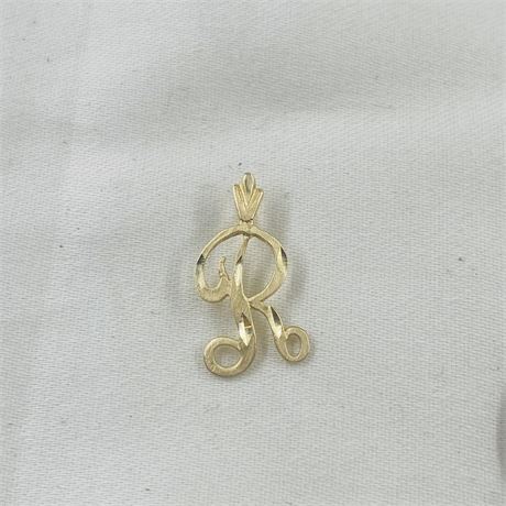 .58g 14k Gold Pendant