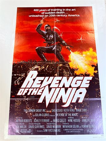Revenge of the Ninja Original 27x41 Movie Poster