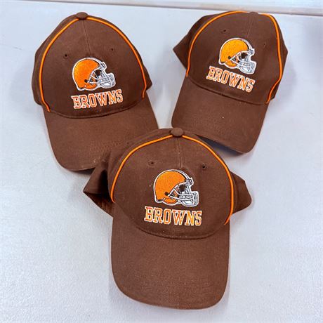 3 New Browns Season Ticket Holder Hats