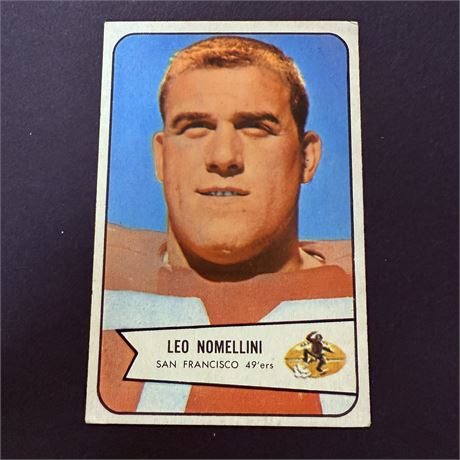 1954 Bowman Leo Nomellini