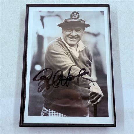 Bob Hope Signed Photograph
