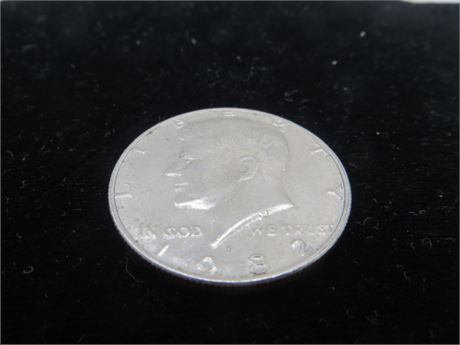 1982 D Kennedy Half Dollar