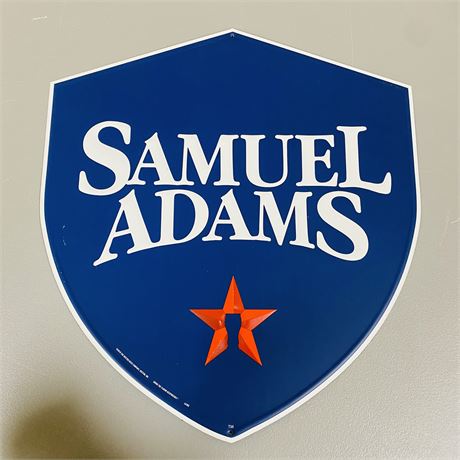17x18” Sam Adams Metal Sign