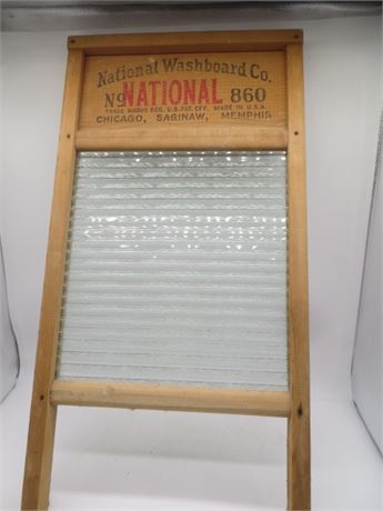 National Glass Wash Board #2