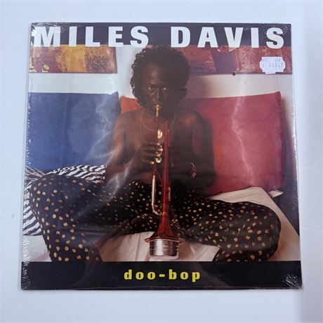 Sealed Miles Davis doo-bop Vinyl Record