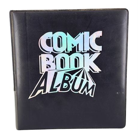 Comic Book Album Full of Comics