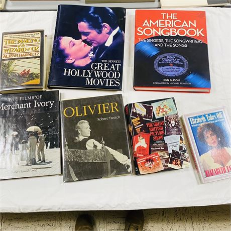 Hardcover Books on Hollywood