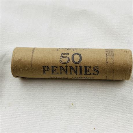 BU 1960 Shotgun Roll Pennies