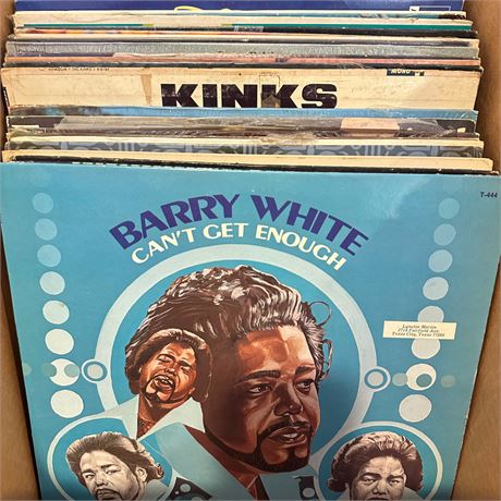 Lot of Assorted LP Records See photos for Titles