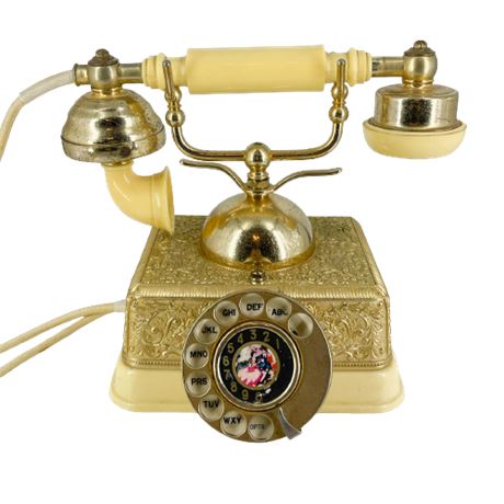 Reproduction Antique Analog Dial Phone