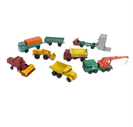 Lot of VTG Lesney Cars