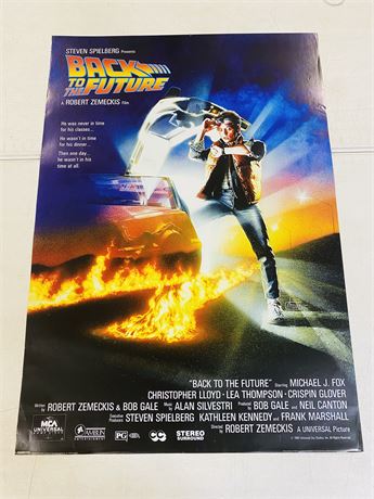 Back to the Future 27x40 Movie Poster - ROLLED