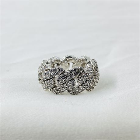 14g Sterling Ring Size 7.5