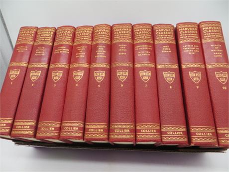1937 Harvard Classics Books