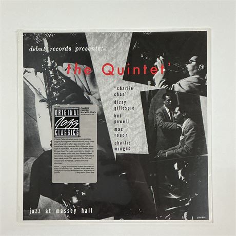 The Quintet Jazz at Massey Hall Sealed Vinyl Record